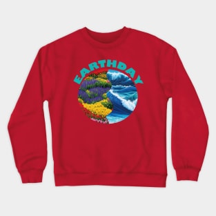 Earth Day Crewneck Sweatshirt